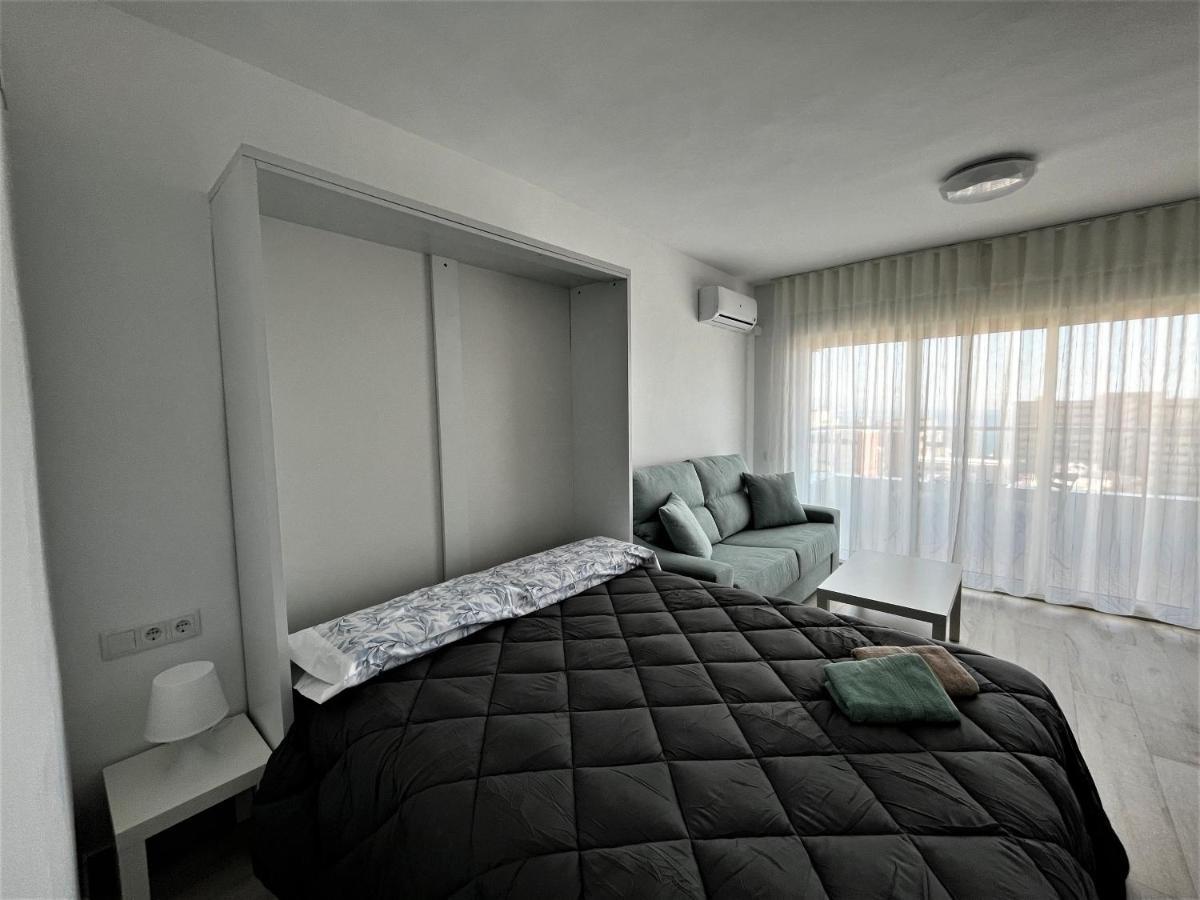 Ver853 - Estudio Con Terraza Vistas Al Mar, Piscina, Playa, Centro Torremolinos Eksteriør billede