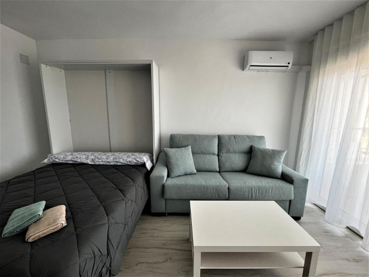 Ver853 - Estudio Con Terraza Vistas Al Mar, Piscina, Playa, Centro Torremolinos Eksteriør billede