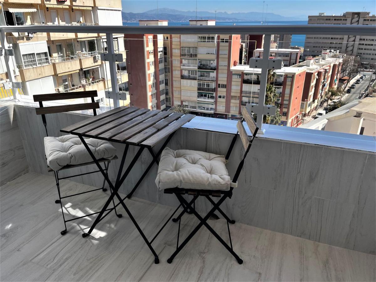 Ver853 - Estudio Con Terraza Vistas Al Mar, Piscina, Playa, Centro Torremolinos Eksteriør billede