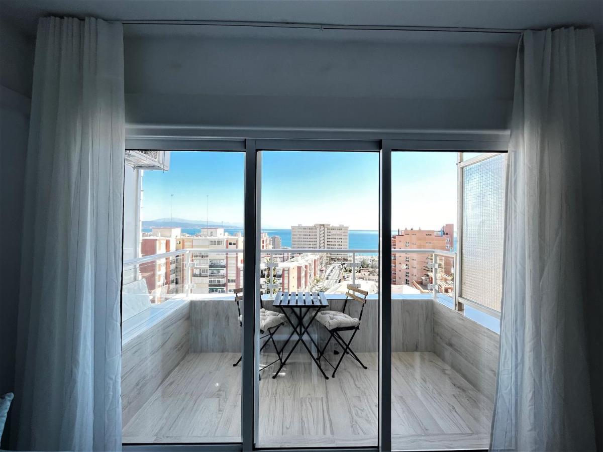 Ver853 - Estudio Con Terraza Vistas Al Mar, Piscina, Playa, Centro Torremolinos Eksteriør billede