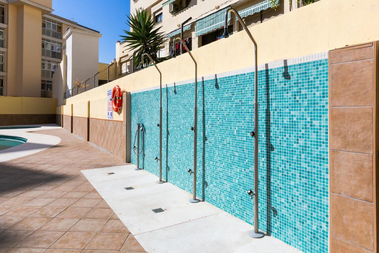 Ver853 - Estudio Con Terraza Vistas Al Mar, Piscina, Playa, Centro Torremolinos Eksteriør billede