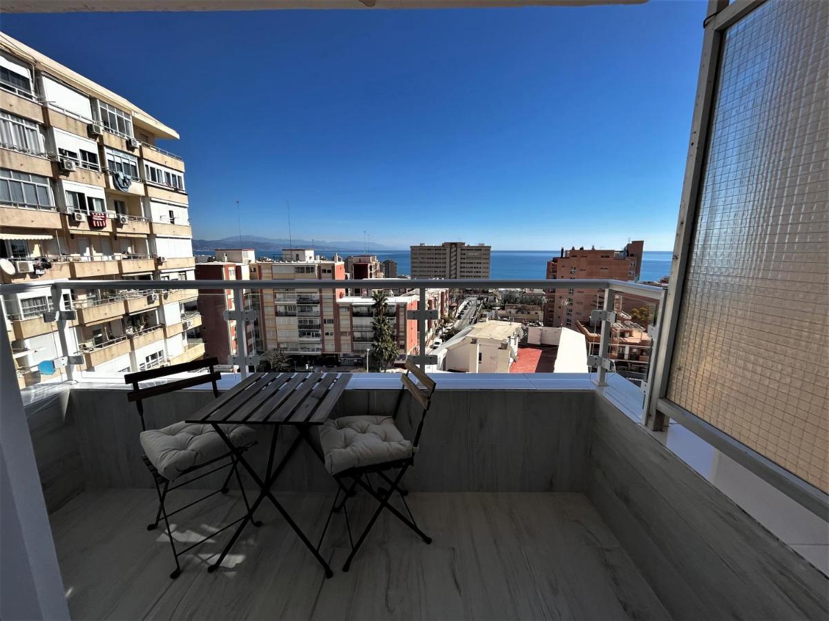 Ver853 - Estudio Con Terraza Vistas Al Mar, Piscina, Playa, Centro Torremolinos Eksteriør billede